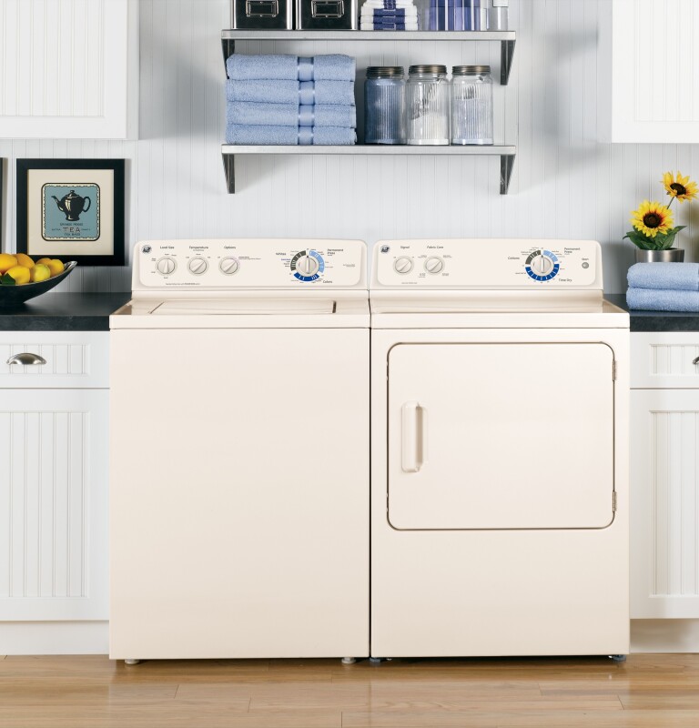6.0 cu. ft. capacity Dura Drum electric dryer GTDX185EDCC