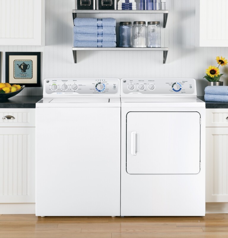 6.0 cu. ft. capacity Dura Drum electric dryer GTDX400EDWS, product image 4 of 6