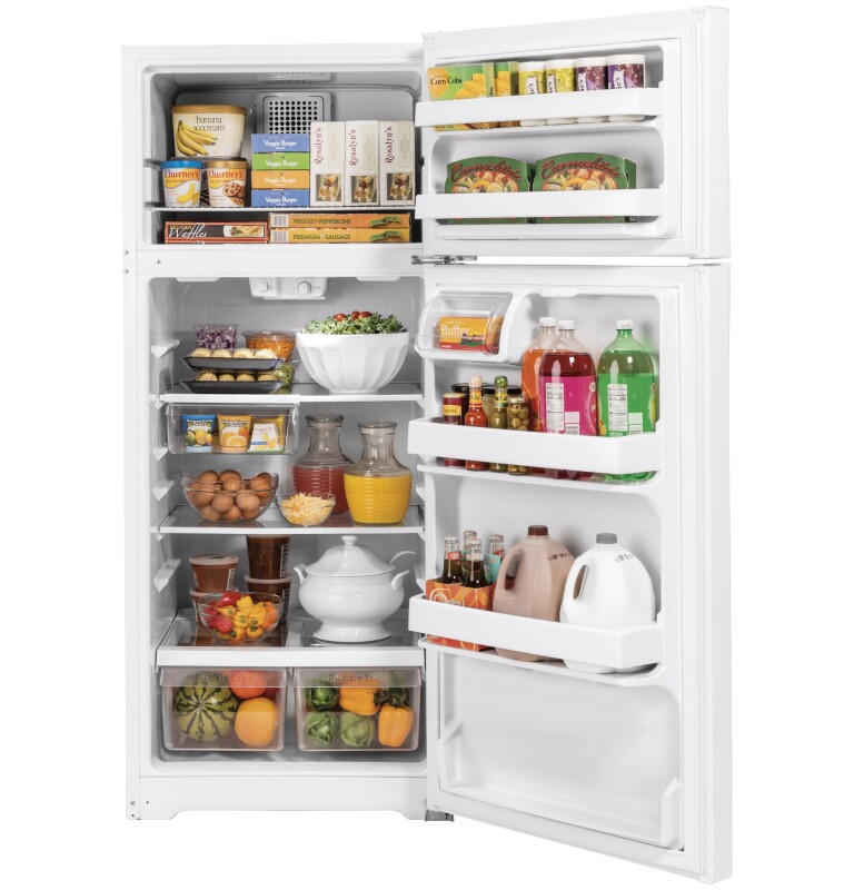 16.6 Cu. Ft. Top-Freezer Refrigerator view 2