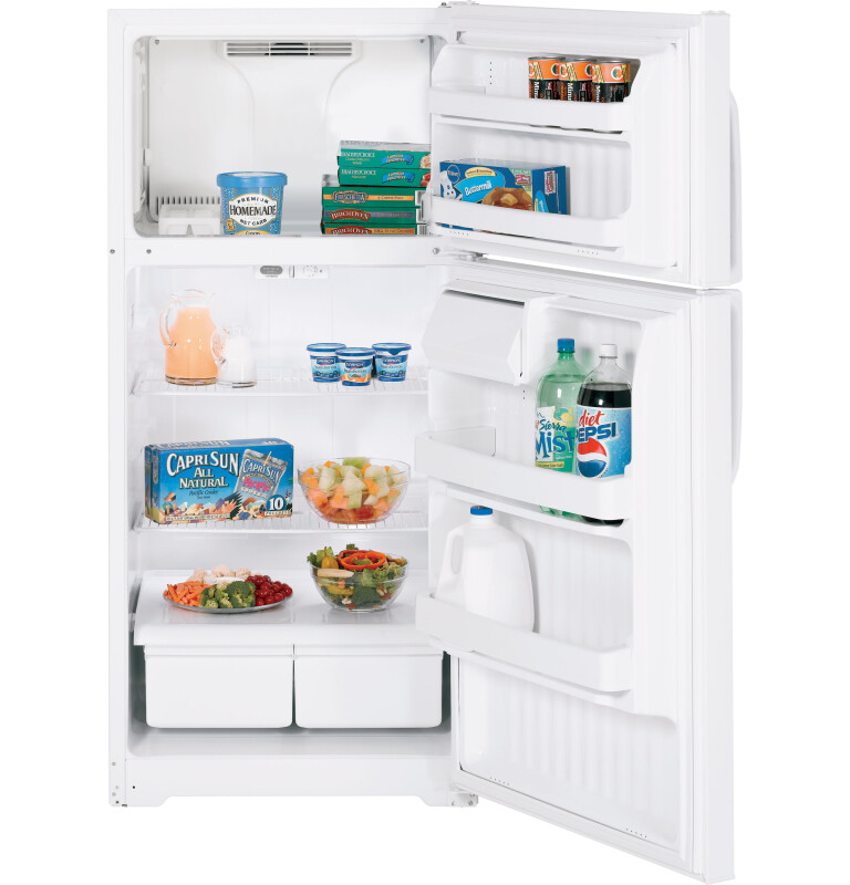 15.5 Cu. Ft. Top-Freezer Refrigerator GTH16BBSLWW