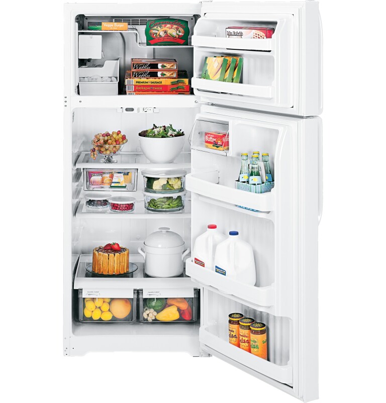 18.1 Cu. Ft. Top-Freezer Refrigerator GTH18GCDWW