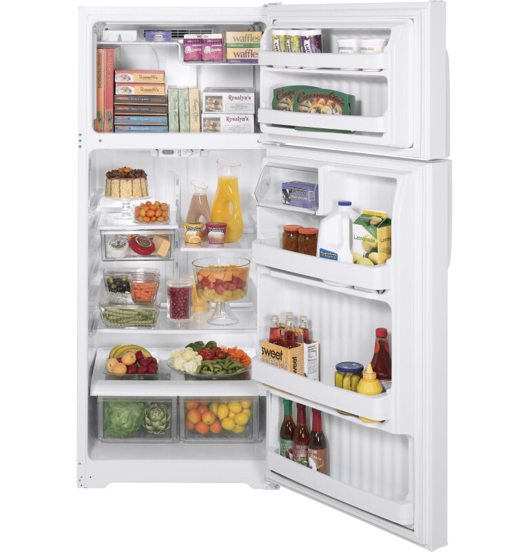 18.1 Cu. Ft. Top-Freezer Refrigerator GTH18HBCWW