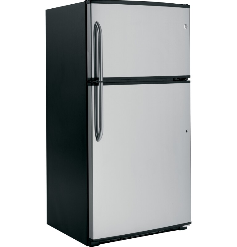 21.0 Cu. Ft. Stainless Top-Freezer Refrigerator GTH21SBXSS, product image 4 of 5