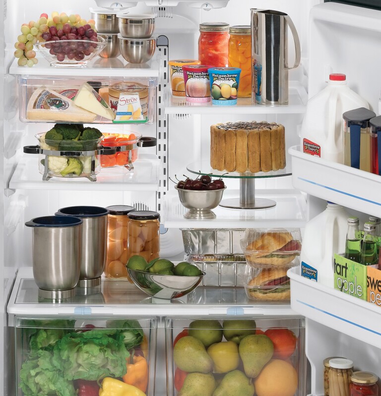 21.0 Cu. Ft. Stainless Top-Freezer Refrigerator GTH21SBXSS, product image 5 of 5