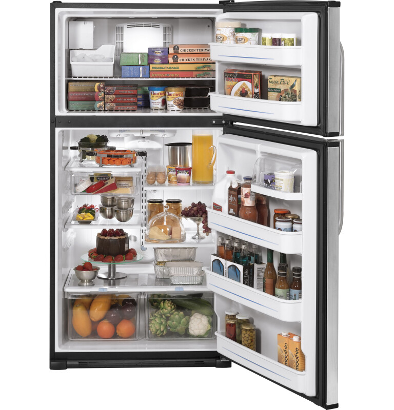 21.0 Cu. Ft. Stainless Top-Freezer Refrigerator GTH21SCXSS