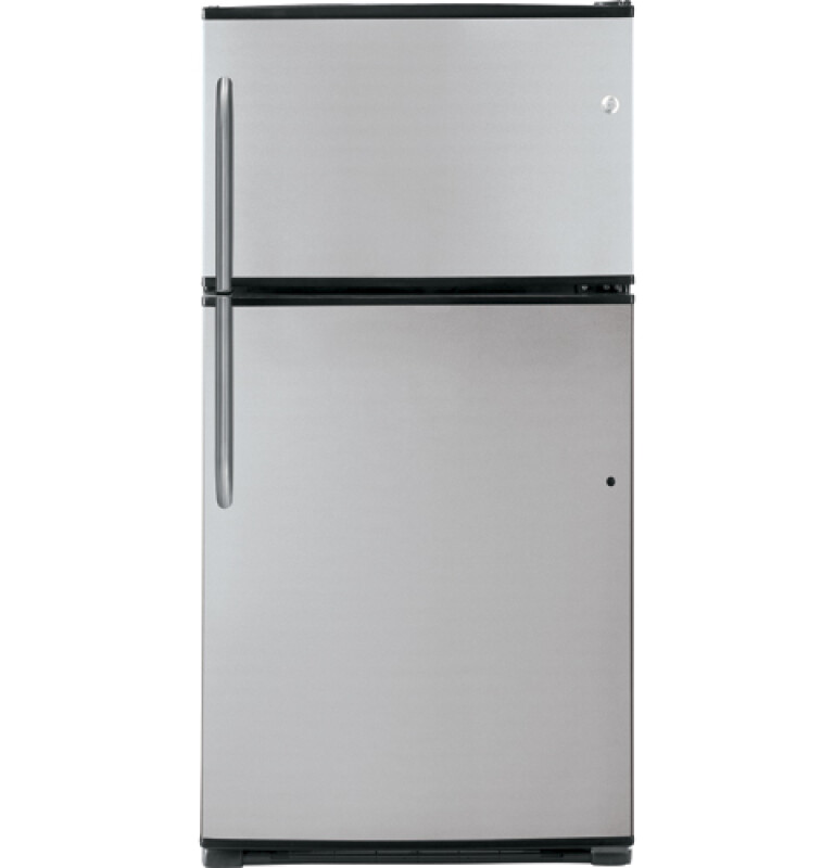 21.0 Cu. Ft. Stainless Top-Freezer Refrigerator GTH21SCXSS, product image 2 of 2