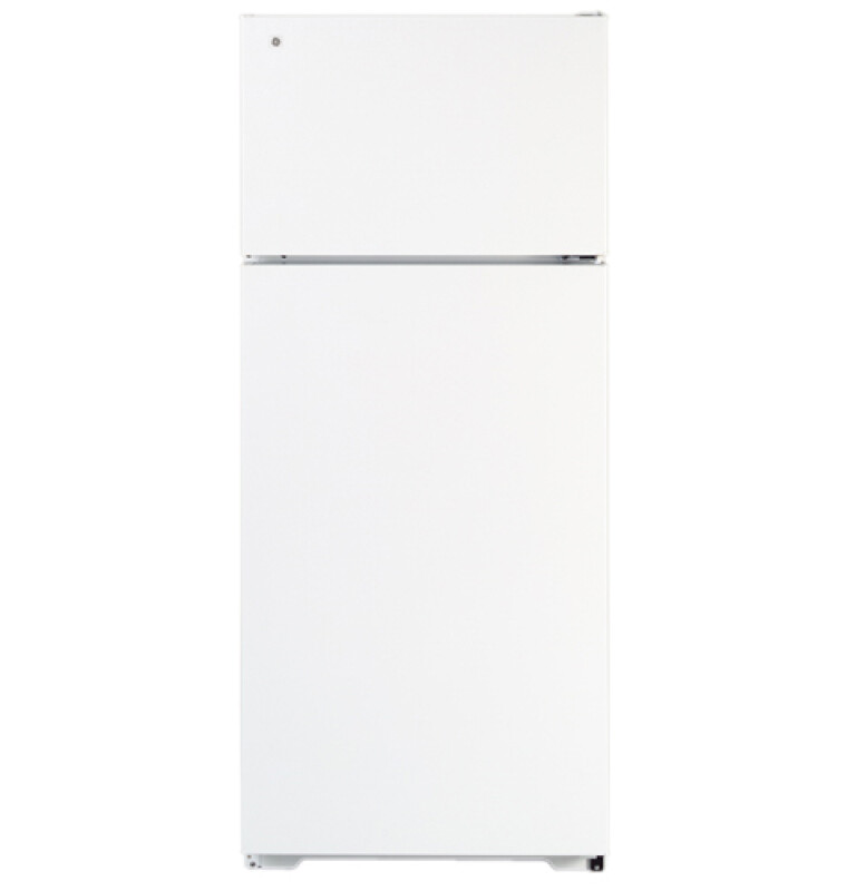 18.1 Cu. Ft. Top-Freezer Refrigerator GTN18BBCWW, product image 2 of 4