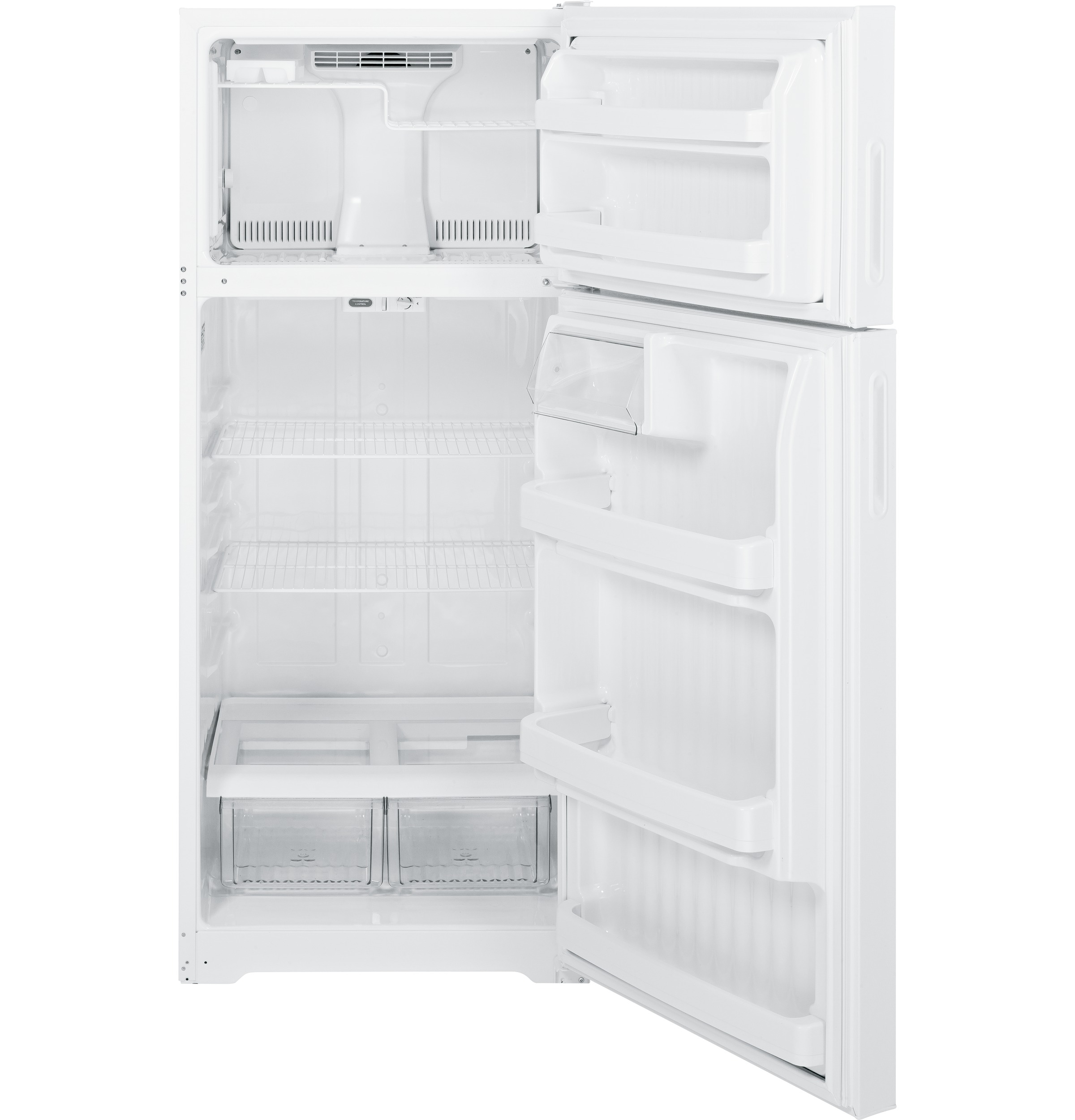 18.1 Cu. Ft. Top-Freezer Refrigerator GTN18CBEWW, product image 3 of 7