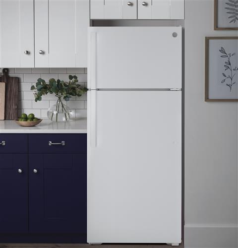 15.6 Cu. Ft. Top-Freezer Refrigerator GTS16DTNRWW