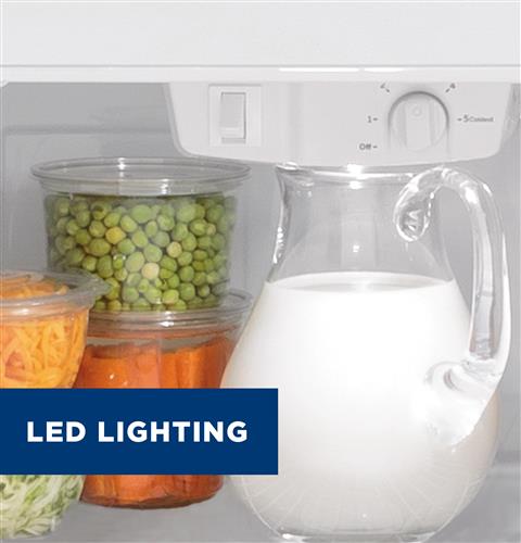 15.6 Cu. Ft. Top-Freezer Refrigerator GTS16DTNRWW