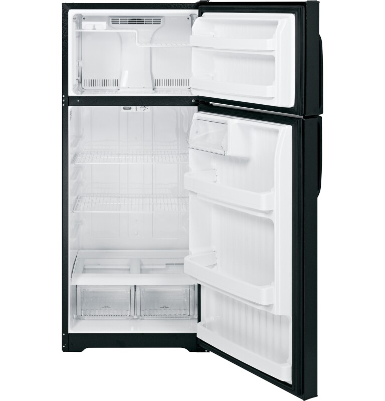 18.1 Cu. Ft. Top-Freezer Refrigerator GTS18CBEBB, product image 2 of 5
