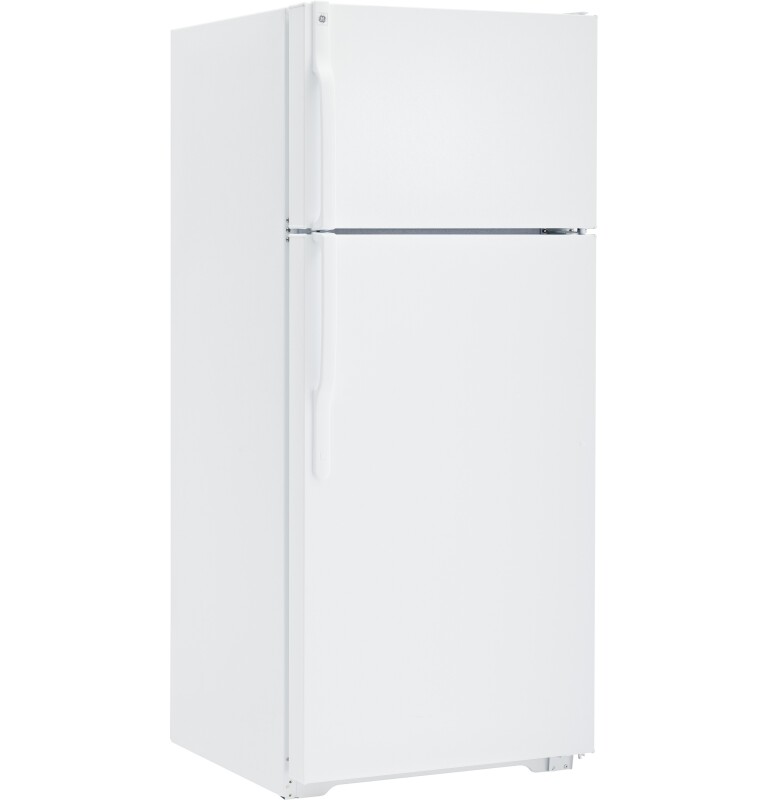18.1 Cu. Ft. Top-Freezer Refrigerator GTS18CBEWW, product image 4 of 7