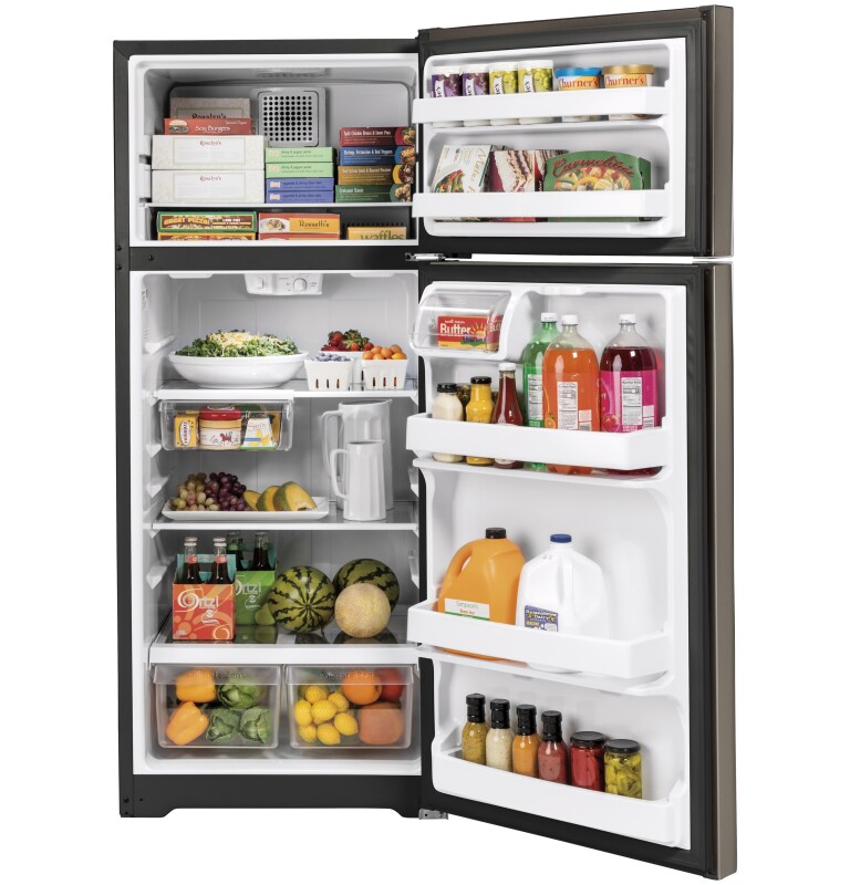 17.5 Cu. Ft. Top-Freezer Refrigerator GTS18HMNRES, product image 2 of 11