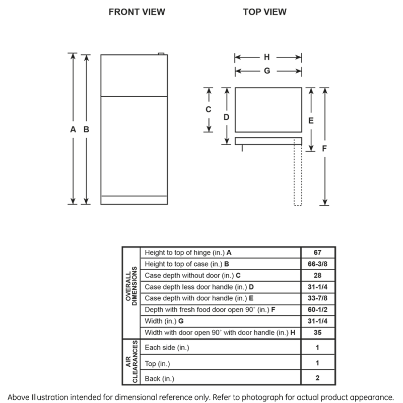 20.8 Cu. Ft. Top-Freezer Refrigerator GTS21FSKSS