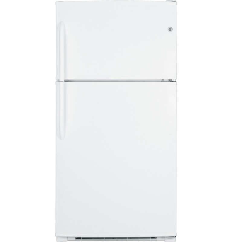 21.0 Cu. Ft. Top-Freezer Refrigerator GTS21KBXWW, product image 2 of 2