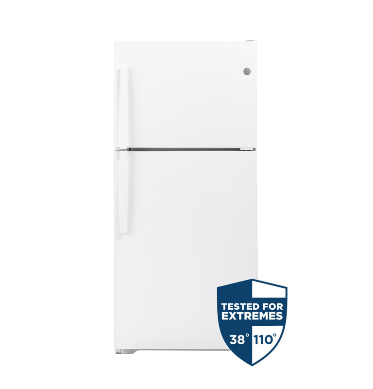 Graceページです。 Buy GE 21.9 Cu. Ft. Top-Freezer Refrigerator | GTS22KGNRWW