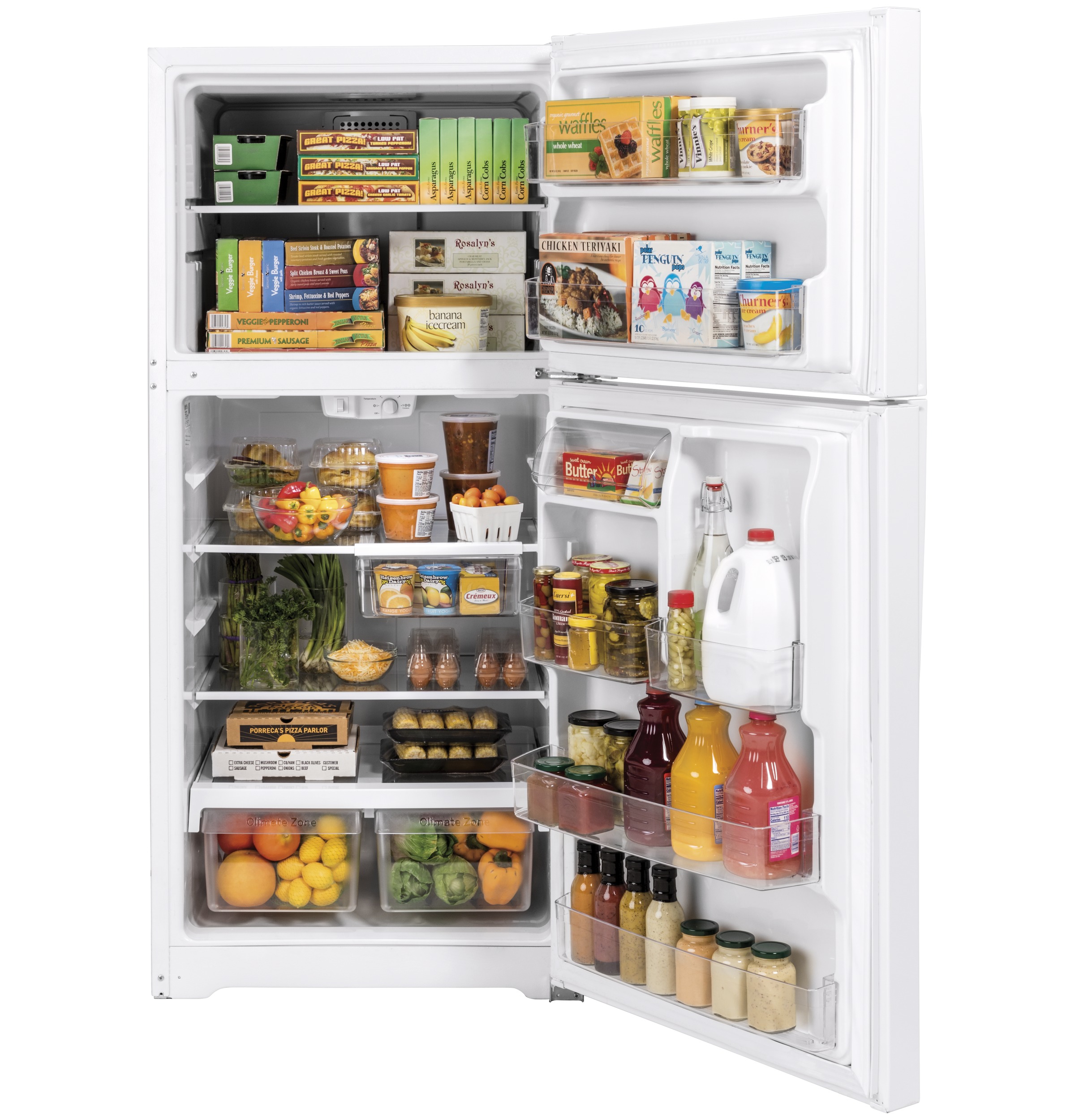 Buy GE 21.9 Cu. Ft. Garage Ready Top-Freezer Refrigerator