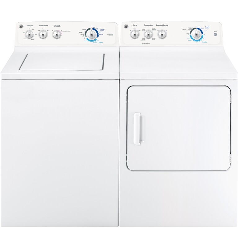 Long Vent 7.0 cu. ft. capacity Dura Drum gas dryer GTV21GSSJWW, product image 3 of 5