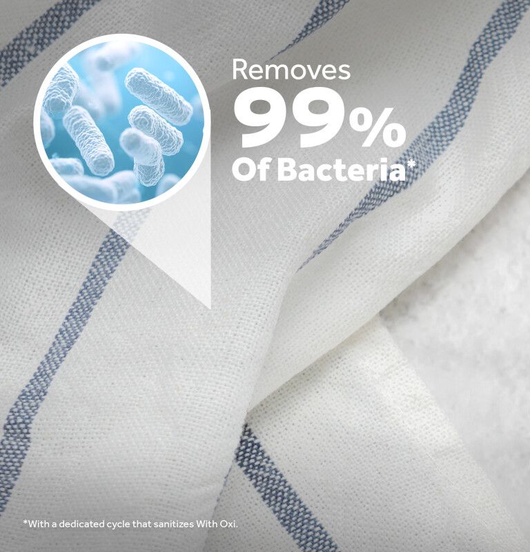 Sanitize with Oxi 