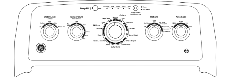 4.5 cu. ft. Capacity Washer with Stainless Steel Basket GTW465ASNWW