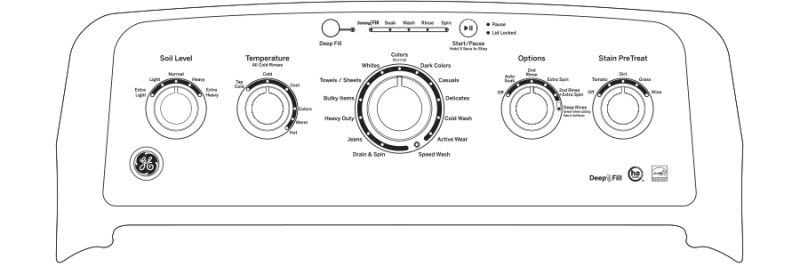 4.2 cu. ft. Capacity Washer with Stainless Steel Basket GTW485ASJWS