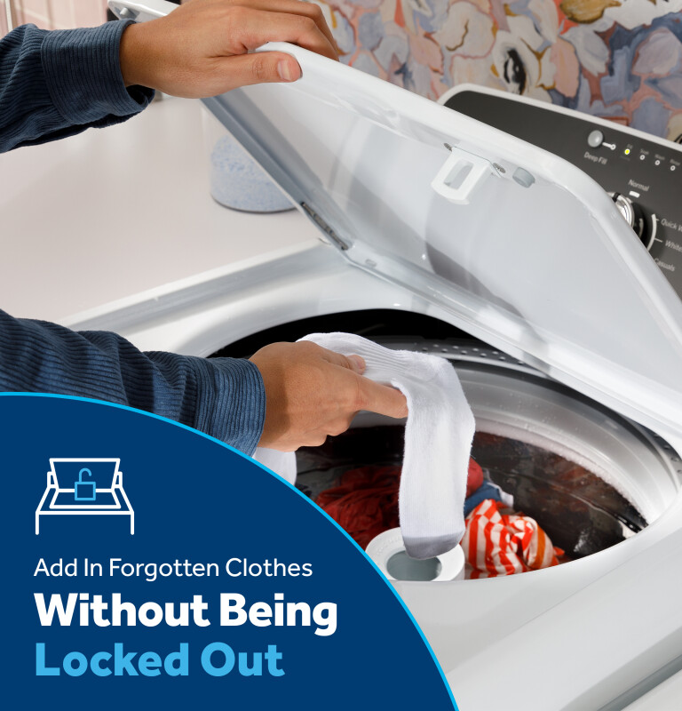 4.5 cu. ft. Capacity Washer with Stainless Steel Basket, Cold Plus and Wash Boost view 8