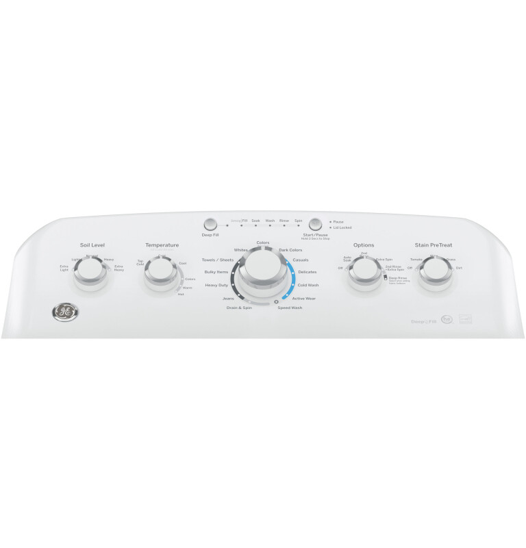 4.4 cu. ft. stainless steel capacity washer GTW490ACJWW, product image 9 of 11