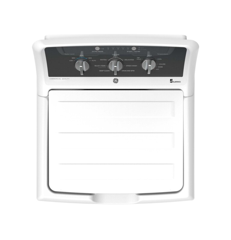 Ge® 4.2 Cu. Ft. Capacity Washer With Stainless Steel Basket GTW525ACPWB
