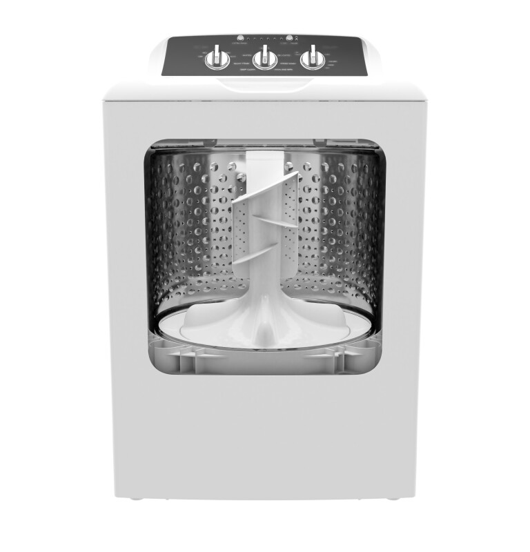 Ge® 4.2 Cu. Ft. Capacity Washer With Stainless Steel Basket GTW525ACPWB