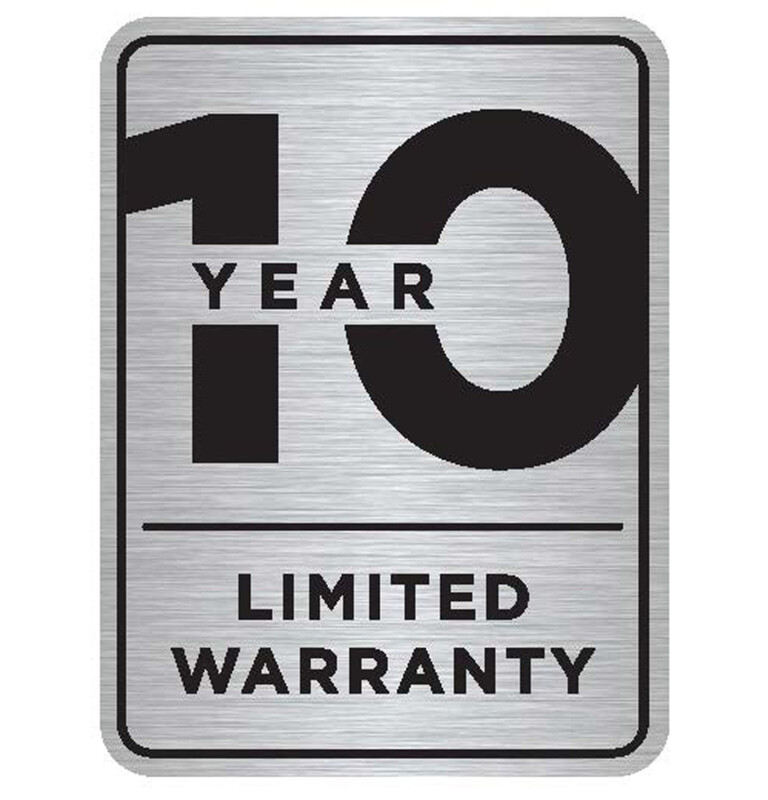 5-year/10-year/Lifetime Limited Warranty
