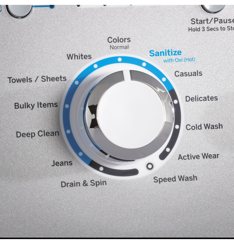 4.6 cu. ft. Capacity Washer with Stainless Steel Basket and Stain PreTreat GTW538ASWWS