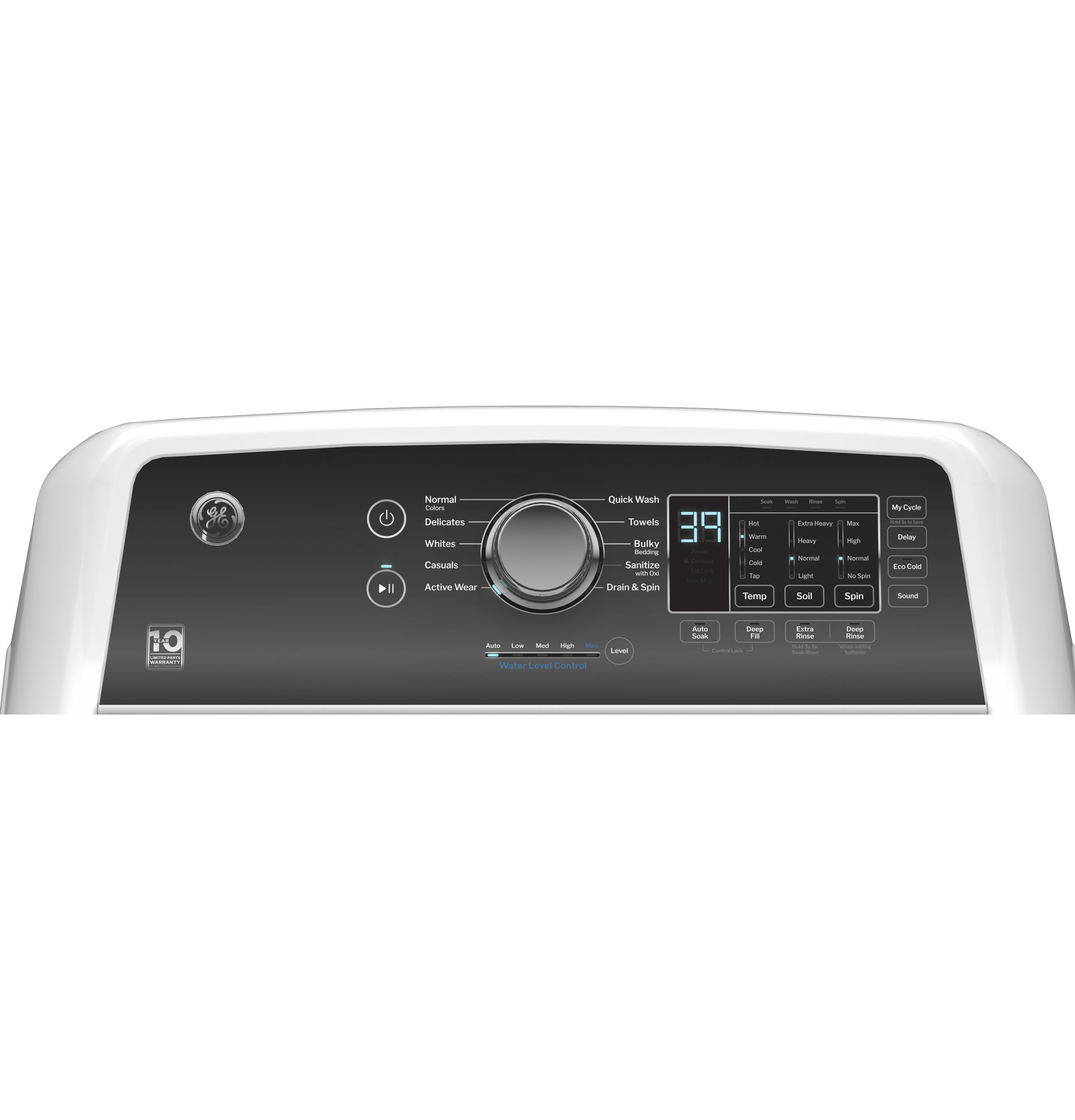 4.5 cu. ft. Capacity Washer with Water Level Control view 30