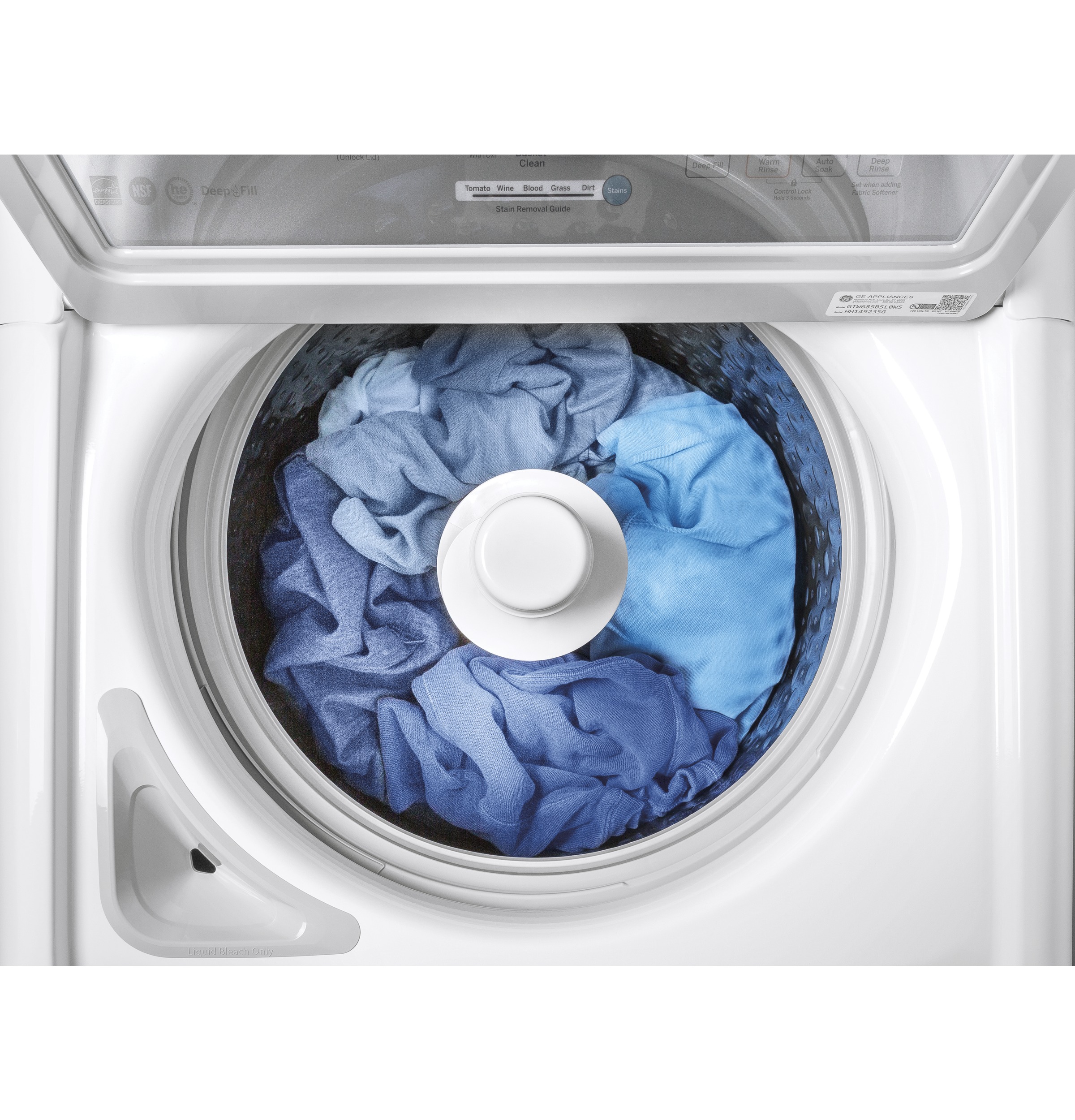4.5 cu. ft. Capacity Washer with Stainless Steel Basket GTW685BSLWS