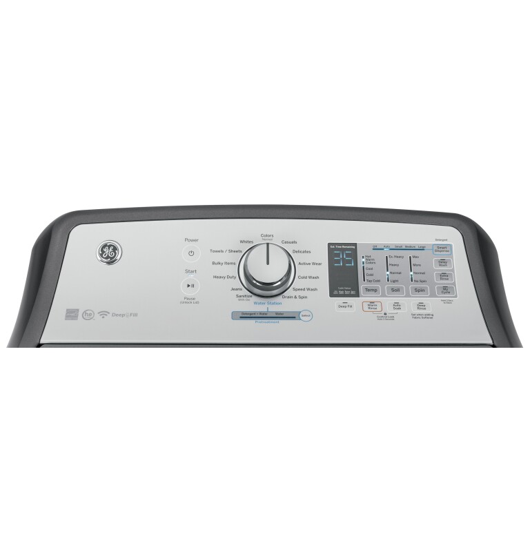 4.9 cu. ft. Capacity Smart Washer with Stainless Steel Basket GTW755CPMDG