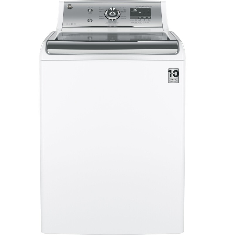 5.1 DOE cu. ft. capacity washer with stainless steel basket GTW810SSJWS