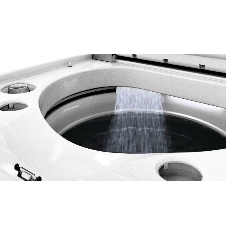 5.1 DOE cu. ft. capacity washer with stainless steel basket GTW810SSJWS
