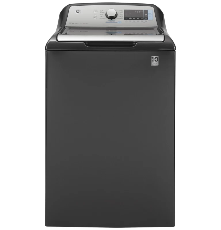 GE 5.2  cu. ft. Capacity Smart Washer with Sanitize w/Oxi and SmartDispense Diamond Gray GTW840CPNDG Picture 1