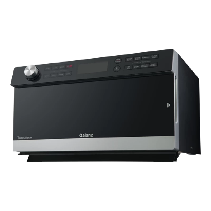 Galanz 1.2 Cu Ft 4-in-1 Multi-functional Air Fryer, Convection Oven, Microwave and Toaster Oven, Sensor Cooker, Inverter, TotalFry 360™ Technology GTWHG12S1SA10