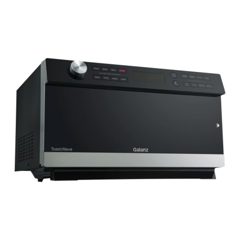 Galanz 1.2 Cu Ft 4-in-1 Multi-functional Air Fryer, Convection Oven, Microwave and Toaster Oven, Sensor Cooker, Inverter, TotalFry 360™ Technology GTWHG12S1SA10