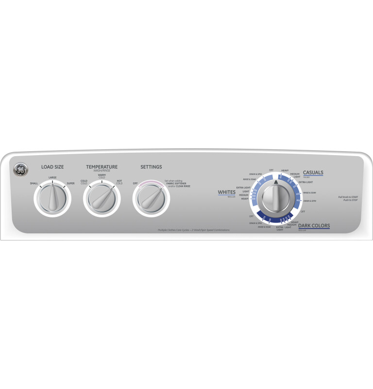3.6 DOE cu. ft. stainless steel capacity washer GTWN3000MWS