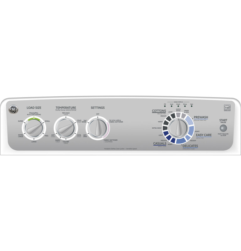 3.6 DOE cu. ft. stainless steel capacity washer GTWN4250MWS