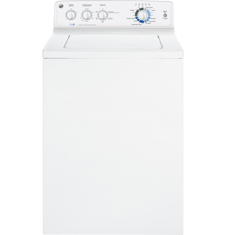 4.0 DOE cu. ft. stainless steel capacity washer GTWN4950FWW