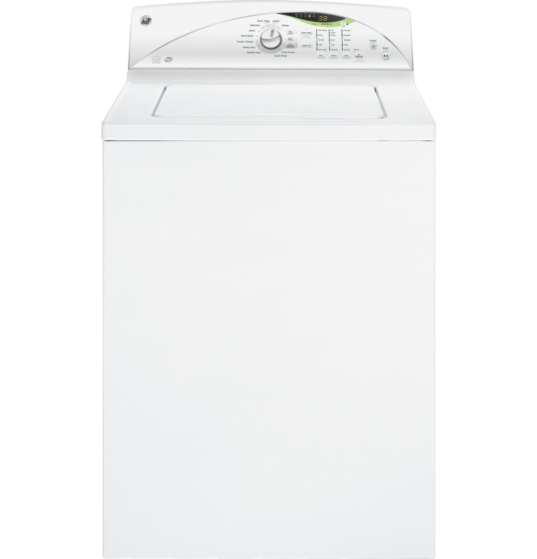 GE 4.0 DOE cu. ft. stainless steel capacity washer White GTWN5550DWW Picture 1