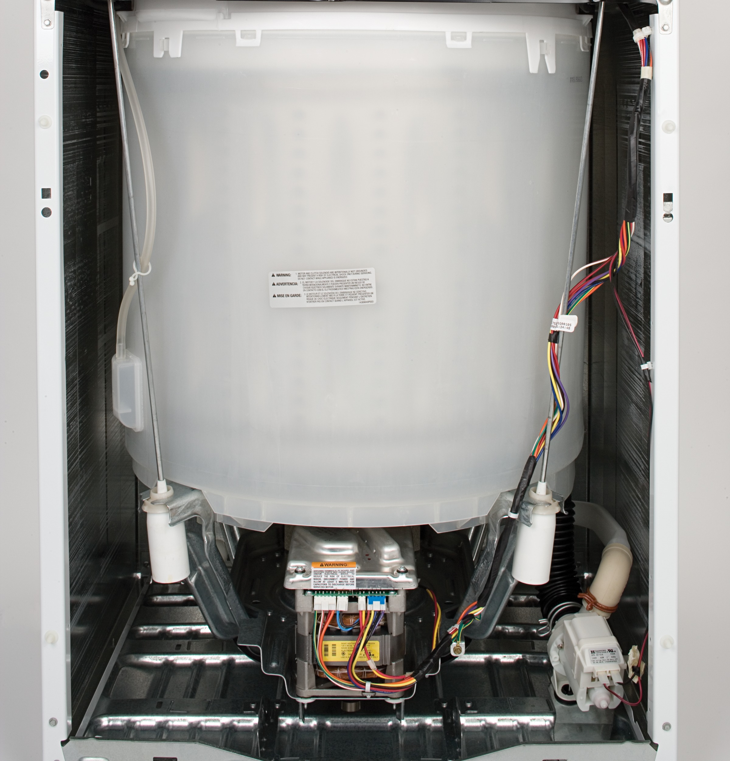 3.8 DOE cu. ft. washer with stainless steel basket GTWN5650FWS