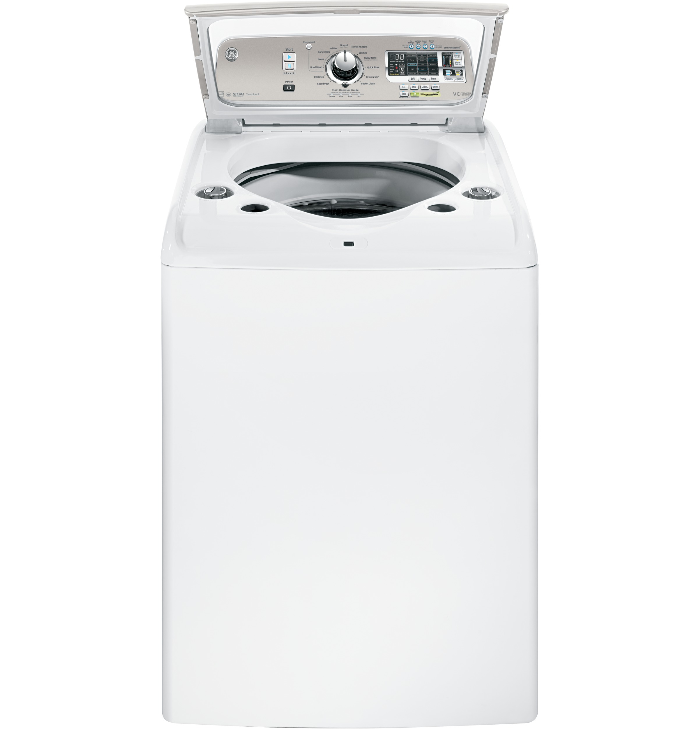 5.0 DOE cu. ft. capacity washer with stainless steel basket and steam GTWS8650DWS, product image 5 of 29