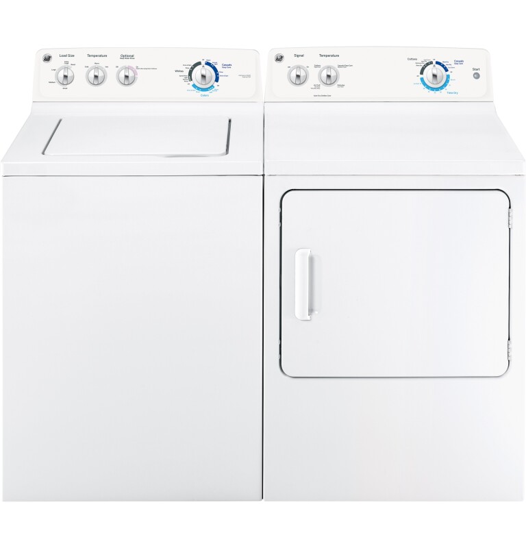 6.0 cu. ft. capacity Dura Drum gas dryer GTX18GSSJWW