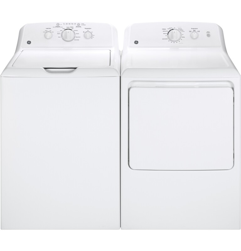 6.2 cu. ft. Capacity Electric Dryer with Up To 120 ft. Venting and Shallow Depth GTX22EASKWW