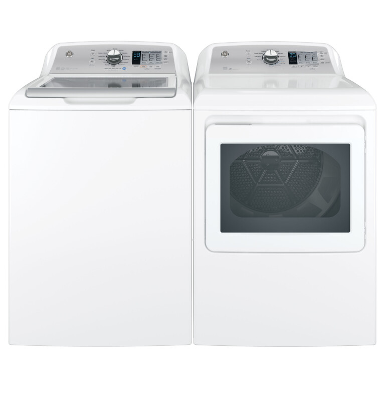 6.1 cu. ft. capacity aluminized alloy drum gas dryer with HE Sensor Dry GTX65GBSJWS, product image 3 of 14