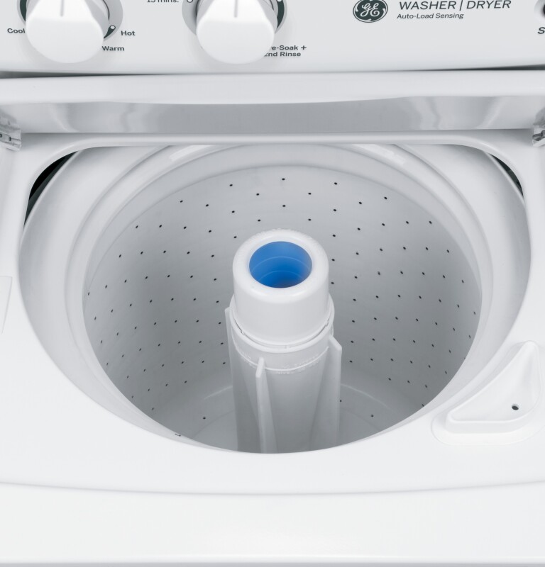 Unitized Spacemaker 2.0 DOE cu. ft. Washer and 4.4 cu. ft. Electric Dryer GUD24ESSJWW