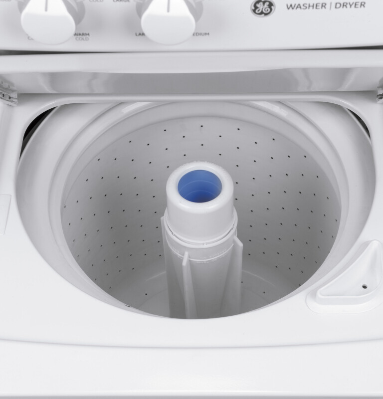 Unitized Spacemaker 2.0 DOE cu. ft. Washer and 4.4 cu. ft. Electric Dryer GUD24ESSJWW
